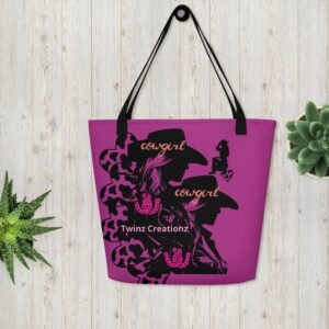 All-Over Print Large Tote Bag