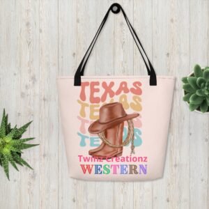 All-Over Print Large Tote Bag