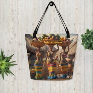 All-Over Print Large Tote Bag